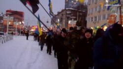 У Дніпропетровську ходою з фаєрами святкують день народження Бандери