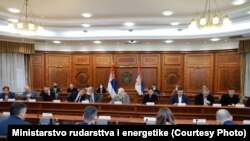 Zorana Mihajlović na sednici Radne grupe za praćenje sigurnosti snabdevanja energijom (20. decembar 2021)