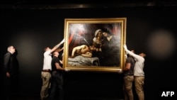  “Юдит обезглавява Олоферн ” на Микеланджело да Караваджо 