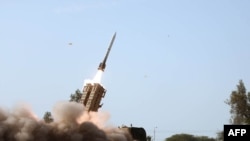 İranda hərbi təlimlər. Foto arxiv