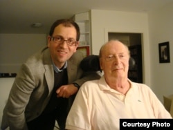 Максим Д. Шраер и Дмитрий Владимирович Набоков. Монтре, декабрь 2011.