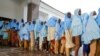 Oslobođene učenice u nigerijskoj državi Zamfara, 2. mart 2021. 