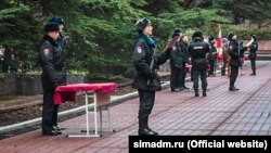 Присяга военнослужащего в Симферополе. 23 декабря 2018 года