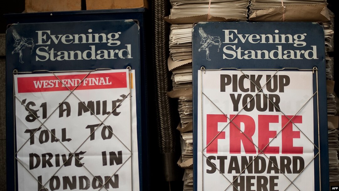 Купив Evening Standard, российский бизнесмен сделал газету бесплатной.