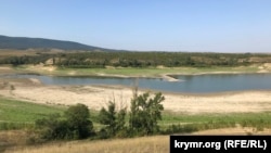Белогорское водохранилище, Крым, август 2021 года