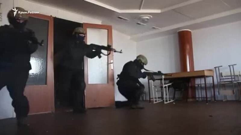 Тренировка крымских «морских котиков» в Одессе (видео)