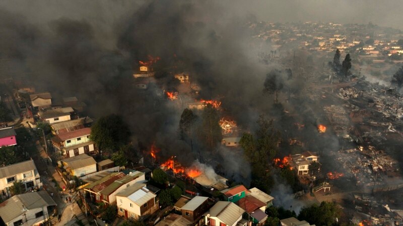 آتش‌سوزی جنگل‌های شیلی ۹۹ کشته برجای گذاشت؛ صدها نفر مفقود هستند