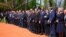 Delegacija vlade Republike Srpske, predsjednik Srbije Aleksandar Vučić  i Yehud Kaploun, specijalni izaslanik američkog predsjednika Donalda Trumpa za praćenje i borbu protiv antisemitizma, u Donjoj Gradini 19. aprila.