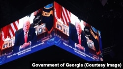 Видеообращение Трампа к участникам конференции