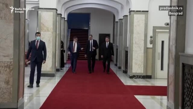 Palmer i Lajčak sa državnim vrhom Srbije o nastavku dijaloga sa Kosovom