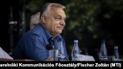 უნგრეთის პრემიერ-მინისტრი ვიქტორ ორბანი. 26 ივლისი, 2025.