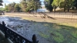 Річка Салгір у районі бібліотеки ім. Франка у Сімферополі, архівне фото