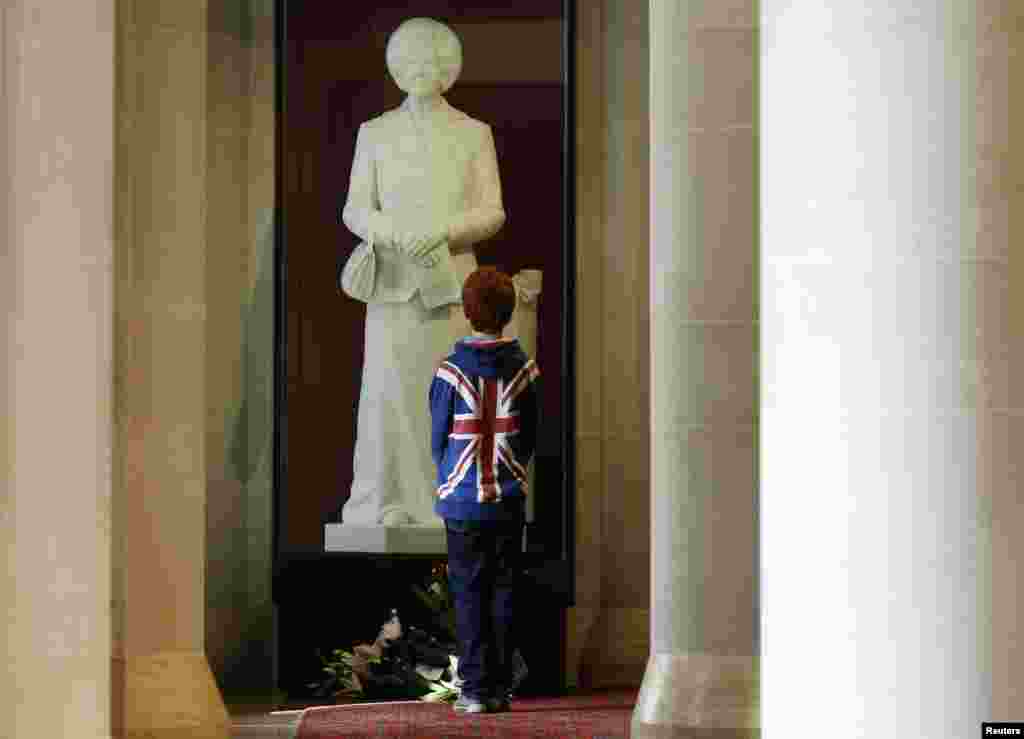 London, 8. april 2013. Foto: REUTERS / Olivia Harris 