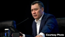 Президент Садыр Жапаров.