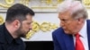 Володимир Зеленський і Дональд Трамп під час зустрічі в Білому домі, 18 серпня 2025 року