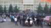 Kyrgyz Police Disperse Mine Protest