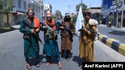 Since seizing the Afghan capital, Kabul, on August 15, the Taliban has tried to portray a more restrained image, but Amnesty International said the killings were a "horrifying indicator" of the group's rule. (file photo)