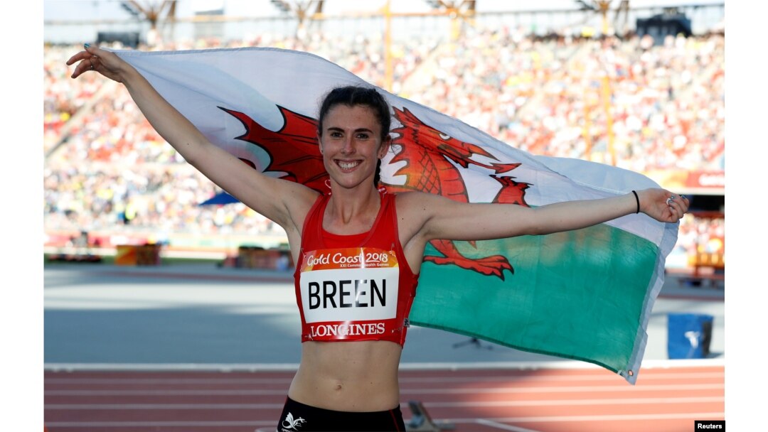 Sportiva paralimpică Olivia Breen.