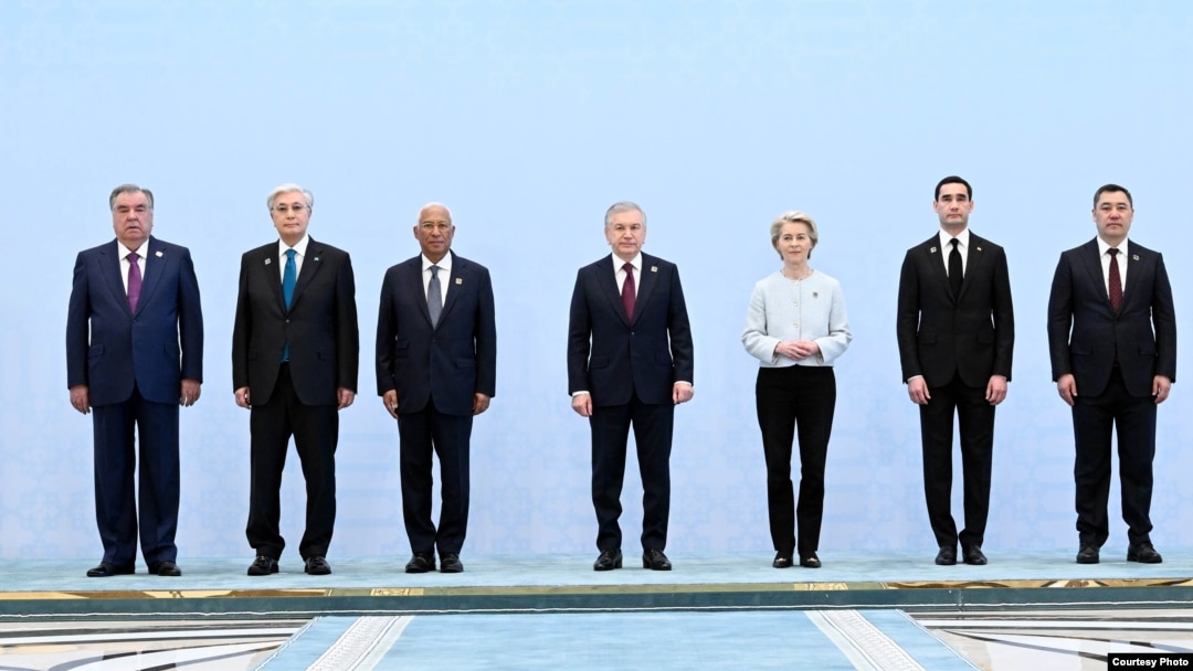 The two-day summit involving the leaders of Kazakhstan, Kyrgyzstan, Tajikistan, Turkmenistan, and Uzbekistan, comes as traditional ally Russia and neighboring China vie for influence, while the region also eyes deeper ties with the West.