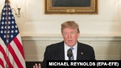 Американскиот претседател Доналд Трамп