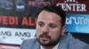 Armenia - Lawyer Alexander Kochubayev speaks during a news conference in Yerevan. 