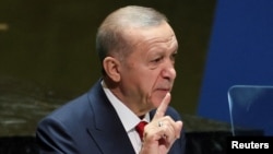 Թուրքիայի նախագահ Ռեջեփ Էրդողանը ելույթ է ունենում ՄԱԿ-ում, Նյու Յորք, 19-ը սեպտեմբերի, 2023թ․