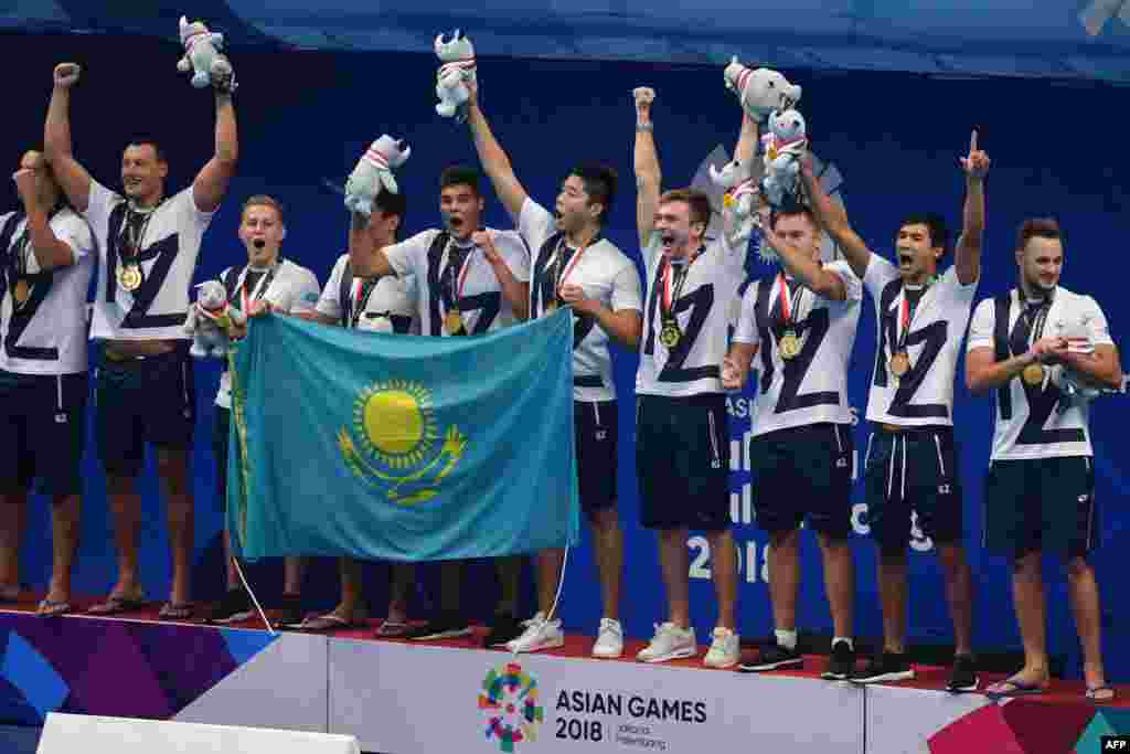 Выиграв у японских спортсменов в финале со счетом 8:7, сборная Казахстана по водному поло, стала семикратным чемпионом Азиатских игр. 1 сентября 2018 года.&nbsp;