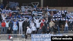 Navijači podgoričkog Budućnosti „Varvari“