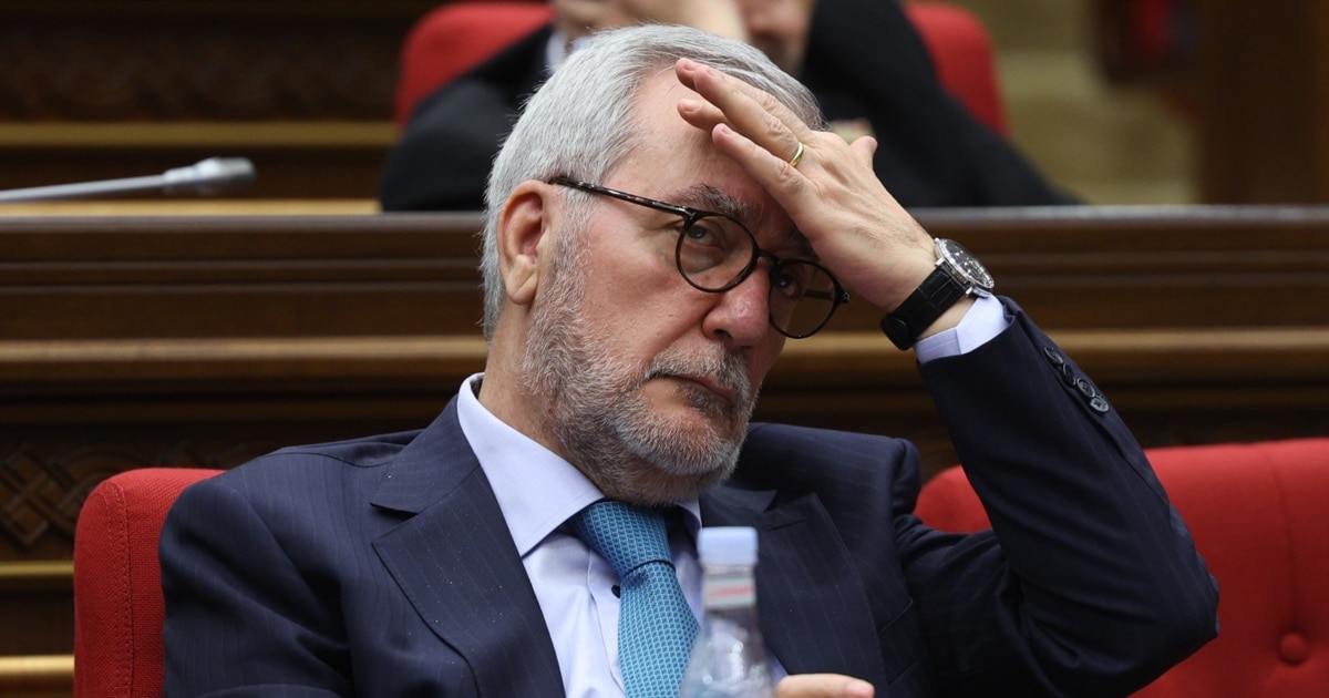 Senior Armenian Lawmaker Once Again In Hot Water