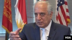 د افغانستان د سولې او پخلاينې لپاره د امریکا ځانګړی استازی زلمی خليلزاد 