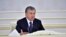 Өзбекстан президенті Шавкат Мирзияев. 
