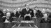 Руководитель СССР Леонид Брежнев и члены Политбюро ЦК КПСС, архивное фото 