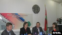 Прэс-канфэрэнцыя, прысьвечаная Дню барацьбы супраць гандлю людзьмі.