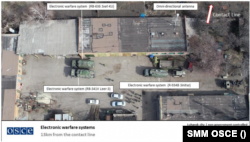 Російські комплекси «Леєр-3», «Свєт-КУ» і «Сініца» зафіксовані безпілотником ОБСЄ в Луганську у 2020-му