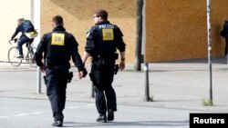 Germaniýanyň polisiýasy. (Illýustrasiýa suraty)