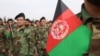 Afghan National Army soldiers attend a graduation ceremony in Herat.