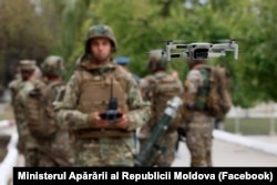 Imagine de la evenimentul de sărbătorire a 33 de ani de la fondare a Academiei Militare a Forțelor Armate „Alexandru cel Bun”, Chișinău, 3 octombrie 2025