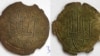 Дві із 38 монет періоду України-Русі з «Городницького скарбу». Монети датують 1010–1019 роками 