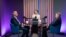 Invitații permanenți ai Eugeniei Crețu la podcastul „Dincolo de Știri”, analiștii politici, Igor Boțan (stânga) și Nicolae Negru, în studioul Europei Libere