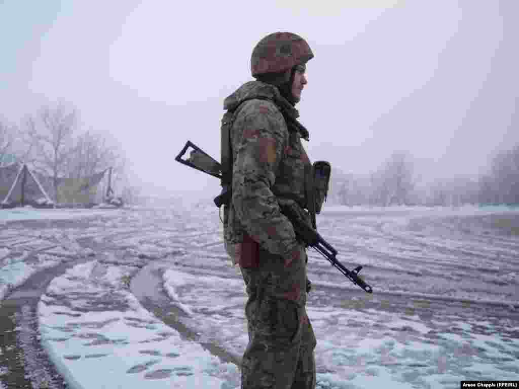Фото з лінії фронту неподалік Золотого Луганської області&nbsp;