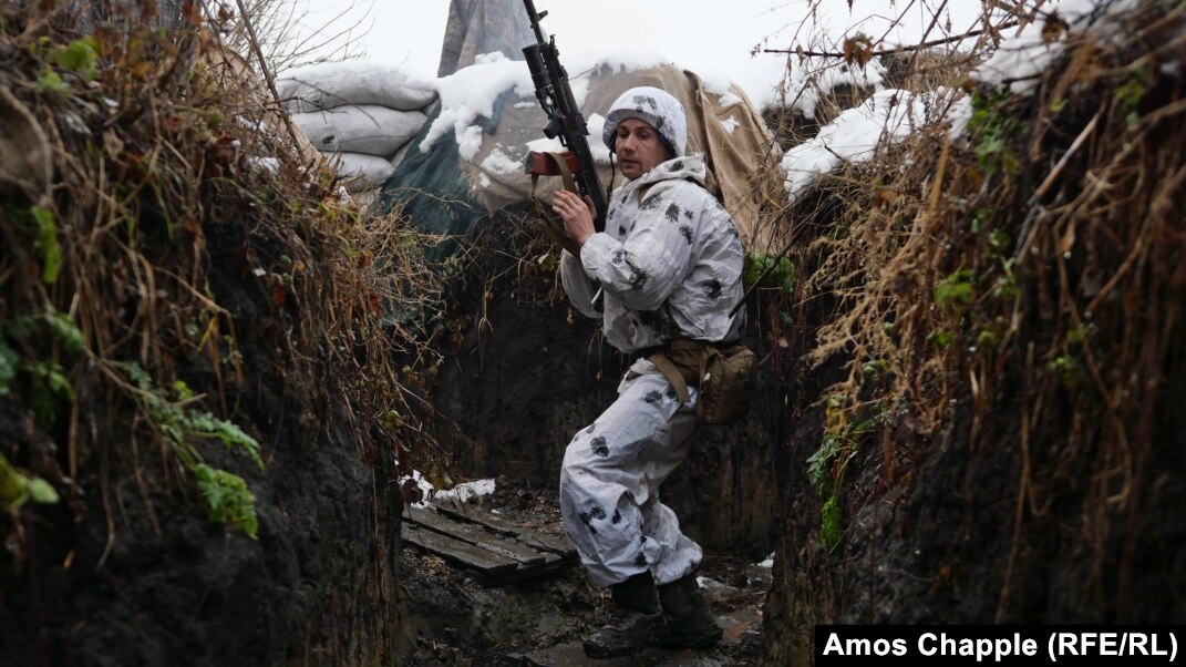 Why the US is learning from Ukrainian snipers on the Donbas frontline