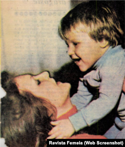 Femeia-mamă, o imagine promovată în mod agresiv de PCR, prin propaganda scrisă.