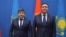 Акылбек Жапаров менен Аскар Мамин. 8-декабрь, 2021-жыл. Нур-Султан шаары. 