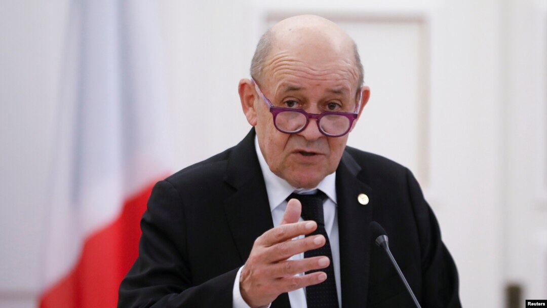 French Foreign Minister Jean-Yves Le Drian (file photo)