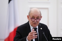 French Foreign Minister Jean-Yves Le Drian (file photo)