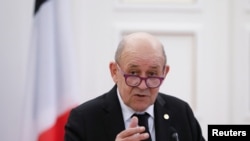 Šef francuske diplomacije Jean-Yves Le Drian 