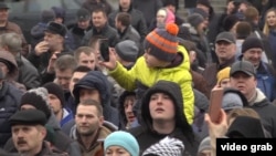 Բելառուս - Բողոքի ցույցը Գոմելում, 19-ը փետրվարի, 2017թ․