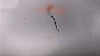 A still image from surveillance video provided by the U.S. military shows what they say is a drone being shot down over the Strait of Hormuz, June 20, 2019. U.S. Department of Defense/Handout via REUTERS. ATTENTION EDITORS - THIS IMAGE WAS PROVIDED BY A THIRD PARTY.