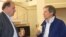 Ministrul agriculturii Vasile Bumacov și comisarul european Dacian Cioloș la Chișinău