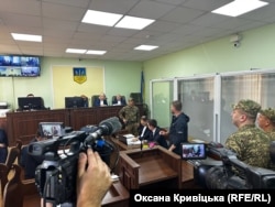 Підозрюваний Сергій Кропива у справі «Карфаген» під час судового засідання щодо перегляду запобіжного заходу. Київ, 15 вересня 2026 року